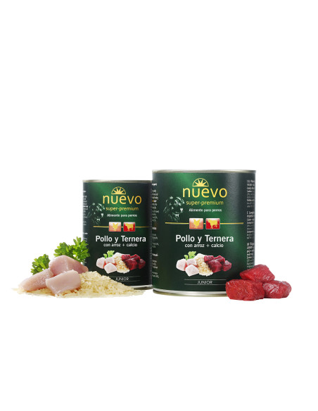 Nuevo Súper-premium pollo y ternera 800g