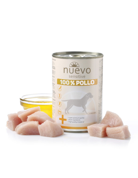 Nuevo Sensitive pollo 400g