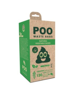 M-Pets bolsas para excremento menta x121