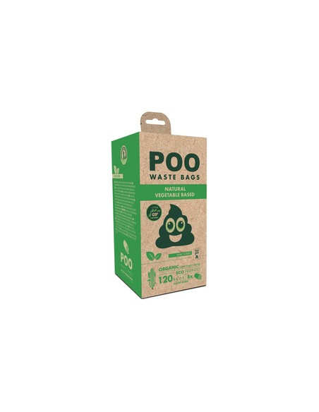M-Pets bolsas para excremento menta x121